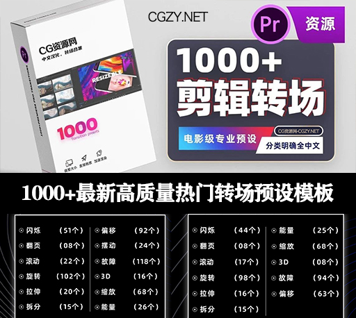 使用热门转场效果