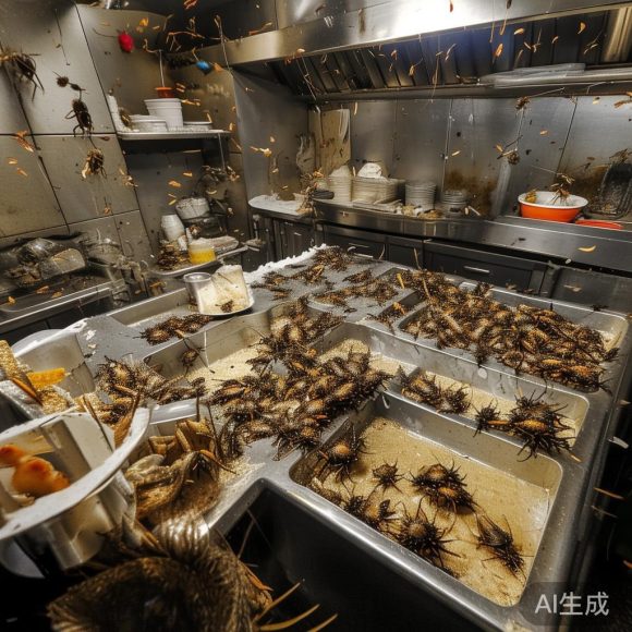 蟑螂横行、油污成山,网红餐厅后厨乱象为何屡禁不止?
